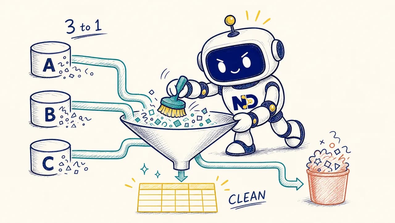 Pipeline Data Cleaning: Dari 3 Sistem ke Satu Dataset Production
